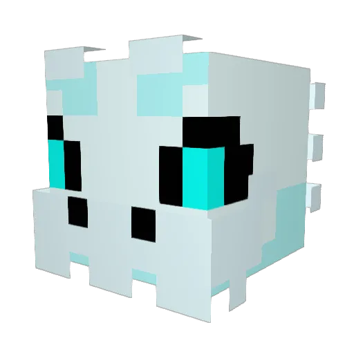 MateoZomberXD Minecraft avatar head, 3D render