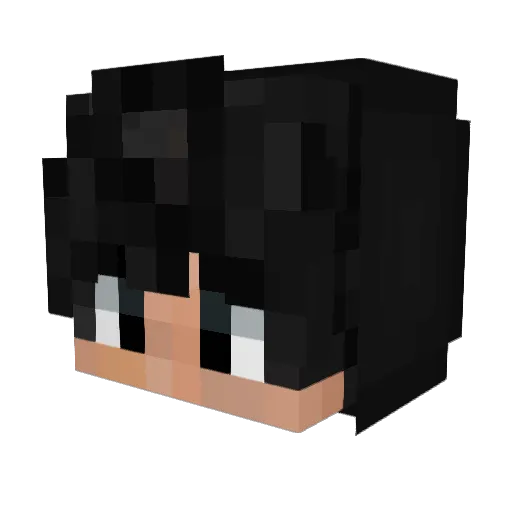 Mates1499 Minecraft avatar head, 3D render