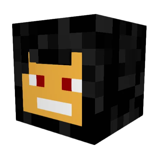 MateusHSD Minecraft avatar head, 3D render
