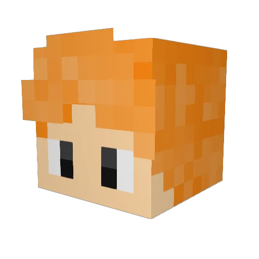 MateusVasc1234 Minecraft avatar head, 3D render