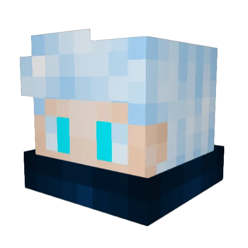 Mateusz570 Minecraft avatar head, 3D render