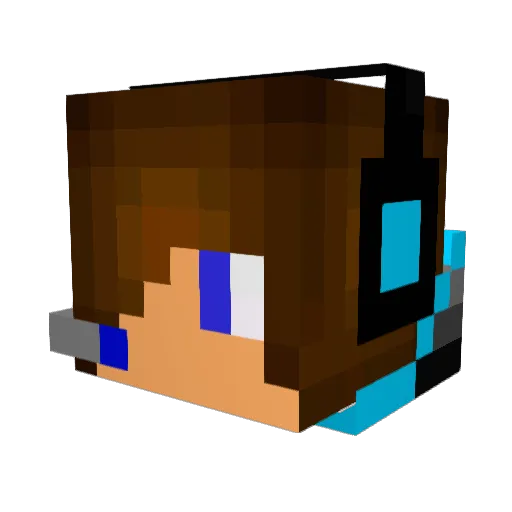 MatexzyR Minecraft avatar head, 3D render
