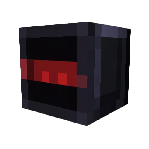 Matgax Minecraft avatar head, 3D render