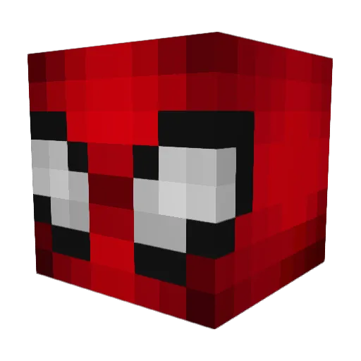 Math3231 Minecraft avatar head, 3D render