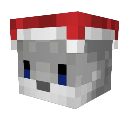 MathManreturns Minecraft avatar head, 3D render