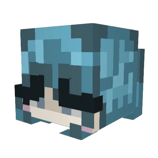 MatheusZT7 Minecraft avatar head, 3D render
