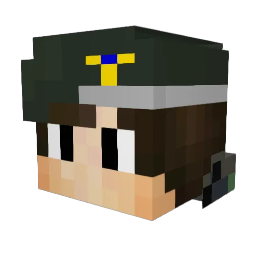 Matheus_Emiliano Minecraft avatar head, 3D render
