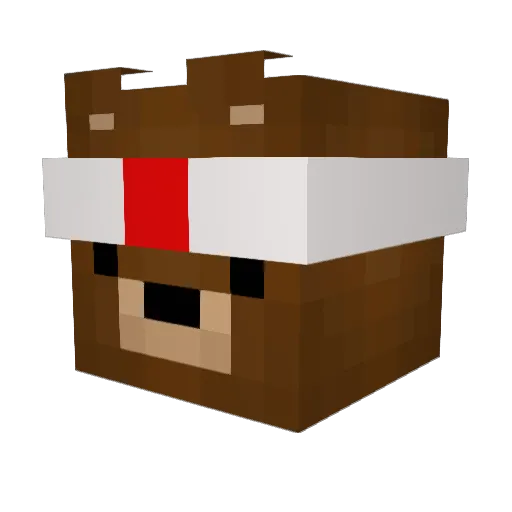 Matheus_Macedo Minecraft avatar head, 3D render