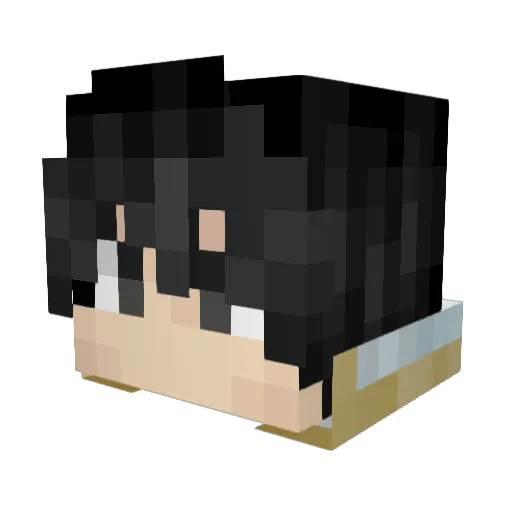 Matheusfp Minecraft avatar head, 3D render