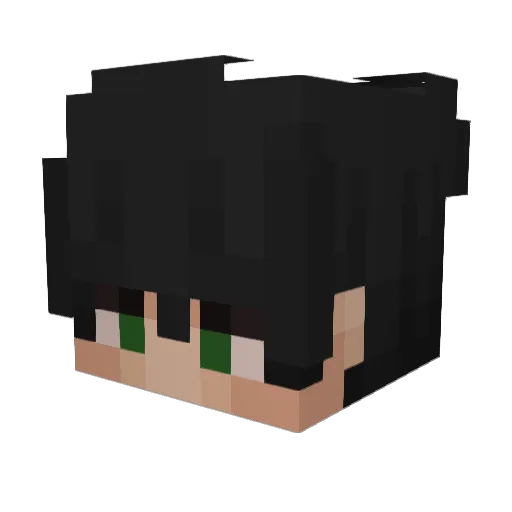 Mathew03 Minecraft avatar head, 3D render