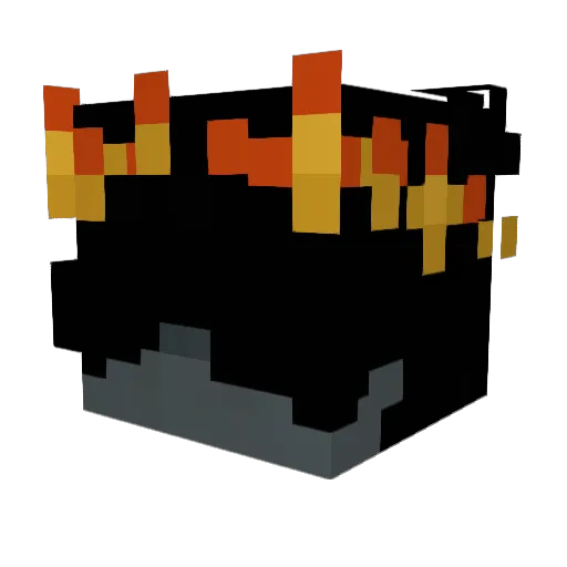 MathewBZ Minecraft avatar head, 3D render