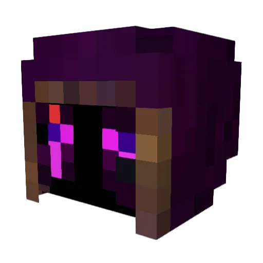 Mathias213 Minecraft avatar head, 3D render