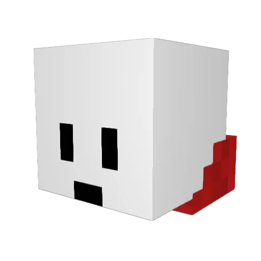 Mathias276 Minecraft avatar head, 3D render