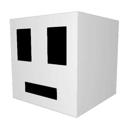 Mathias495 Minecraft avatar head, 3D render