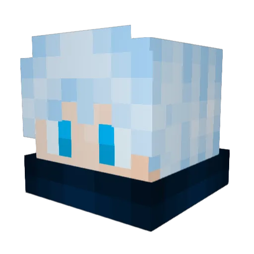 MathiasEbbesen1 Minecraft avatar head, 3D render