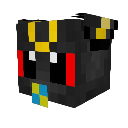 MathiasSkal Minecraft avatar head, 3D render