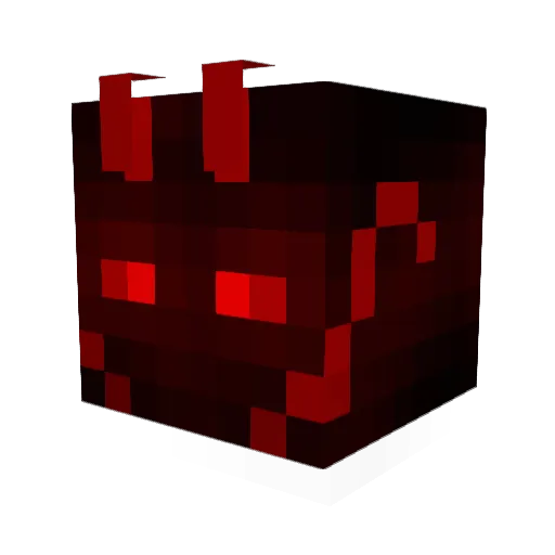 Mathiaskvist1 Minecraft avatar head, 3D render