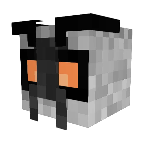 Mathijs_9 Minecraft avatar head, 3D render