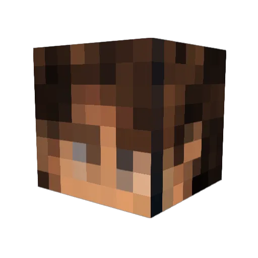 MathijssyPro_ Minecraft avatar head, 3D render