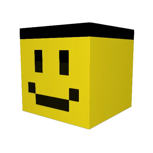Mathilda03 Minecraft avatar head, 3D render