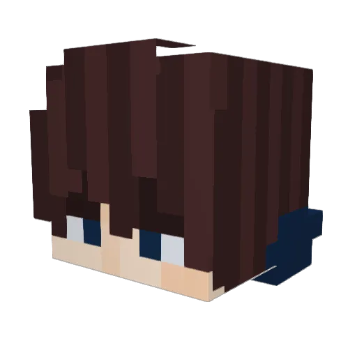 Mathis207 Minecraft avatar head, 3D render