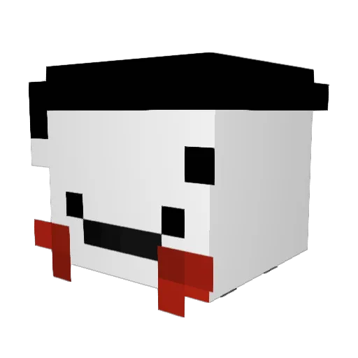 Mathispain2012 Minecraft avatar head, 3D render