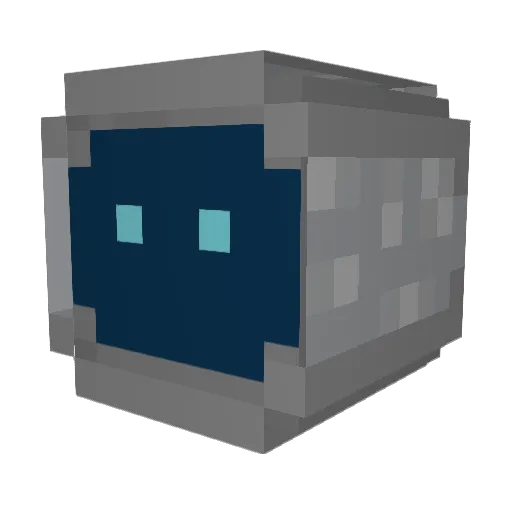 Mathr81 Minecraft avatar head, 3D render