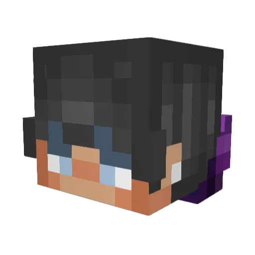 Mati1009 Minecraft avatar head, 3D render