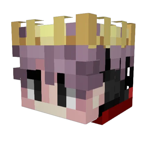 MatiKlAO69 Minecraft avatar head, 3D render