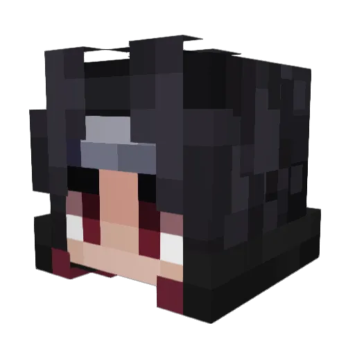 MatiKlim Minecraft avatar head, 3D render