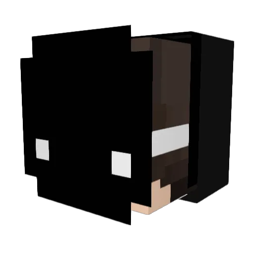 MatiMatt2008 Minecraft avatar head, 3D render