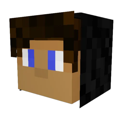 MatiPlayz_ Minecraft avatar head, 3D render