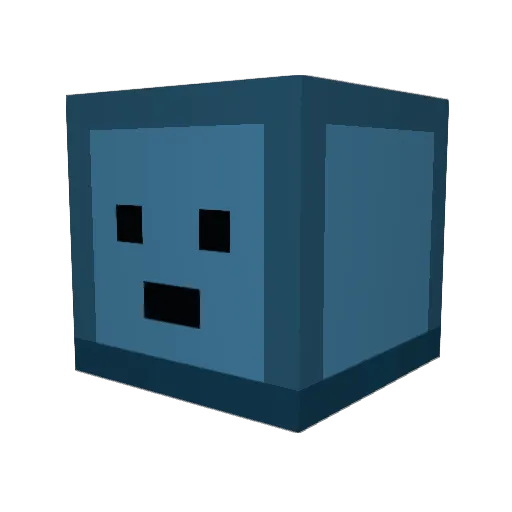 Mati_Cats Minecraft avatar head, 3D render
