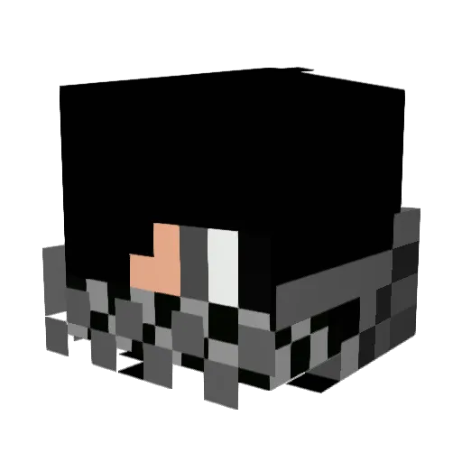 MatiasGamer06 Minecraft avatar head, 3D render
