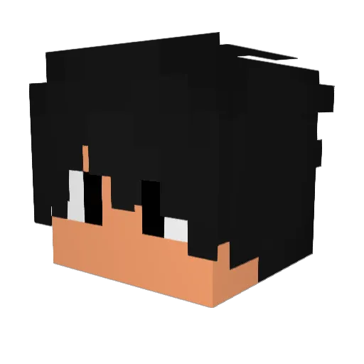 Matias_47 Minecraft avatar head, 3D render