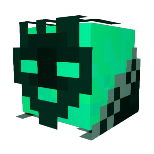 Matiasgame Minecraft avatar head, 3D render