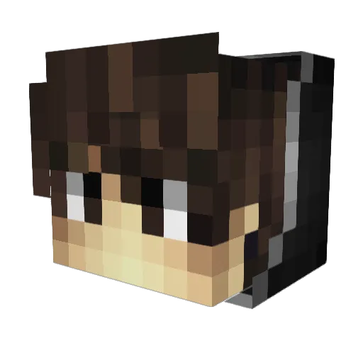 Matiasrb9 Minecraft avatar head, 3D render