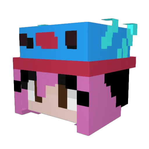 Matiasz_1 Minecraft avatar head, 3D render