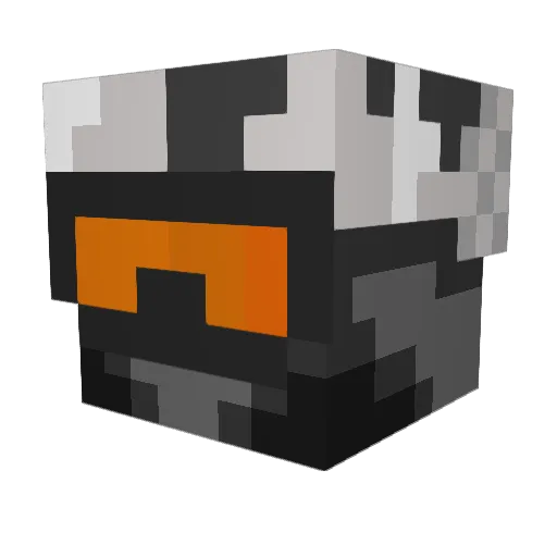 MatidartMC Minecraft avatar head, 3D render