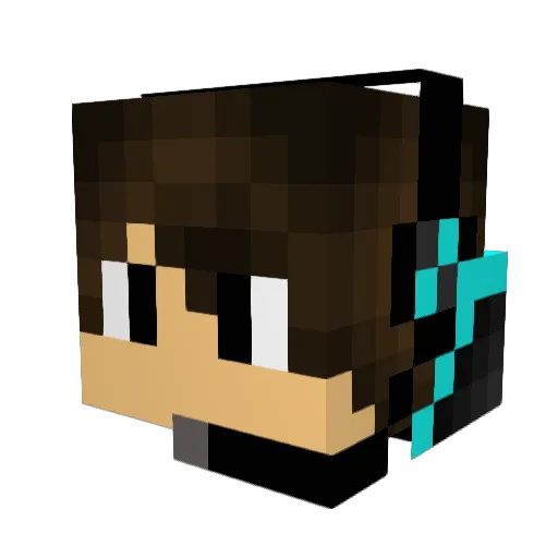 Matija075 Minecraft avatar head, 3D render