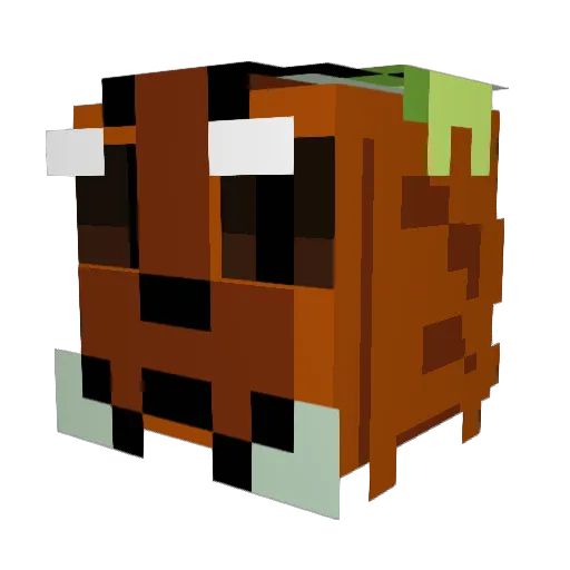 MatildaDragon Minecraft avatar head, 3D render