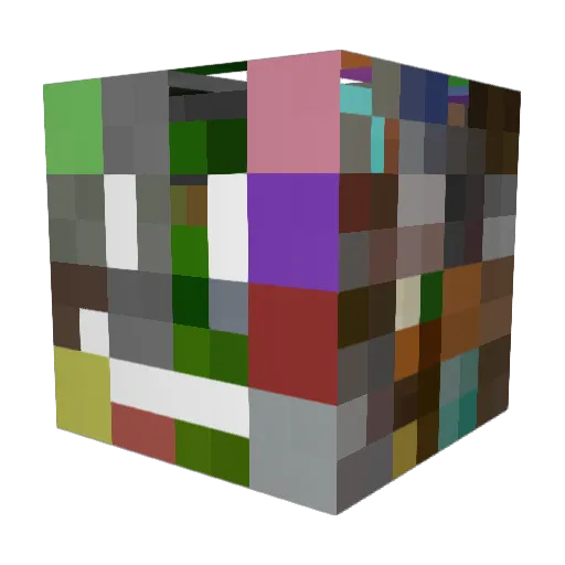 MatisPro57 Minecraft avatar head, 3D render
