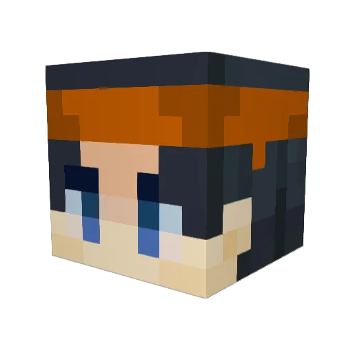 Matiuz90 Minecraft avatar head, 3D render