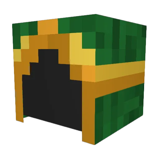 Matix26 Minecraft avatar head, 3D render