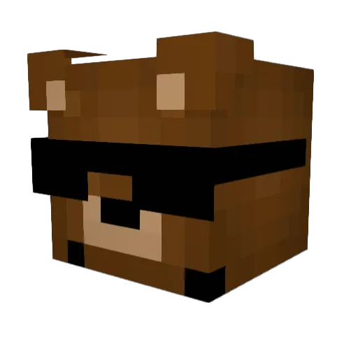 MatixYT Minecraft avatar head, 3D render