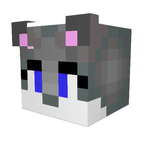 Matizskp Minecraft avatar head, 3D render