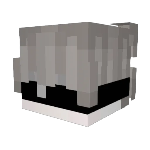 Matizzzz Minecraft avatar head, 3D render