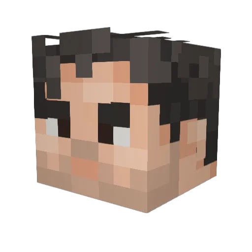 MatkoTatko47 Minecraft avatar head, 3D render
