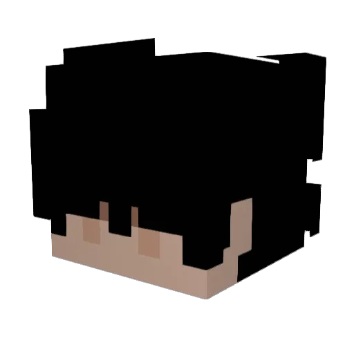 MatriesV2 Minecraft avatar head, 3D render