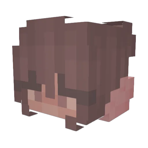 Matris_48 Minecraft avatar head, 3D render